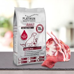 Platinum Adult Lamb & Rice 5kg,hrana uscata caini adulti